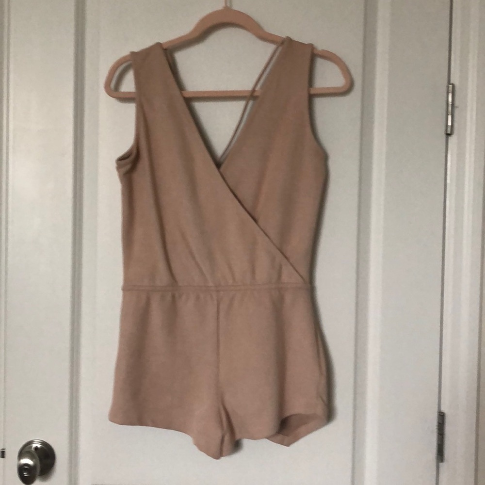 Bebê suede romper